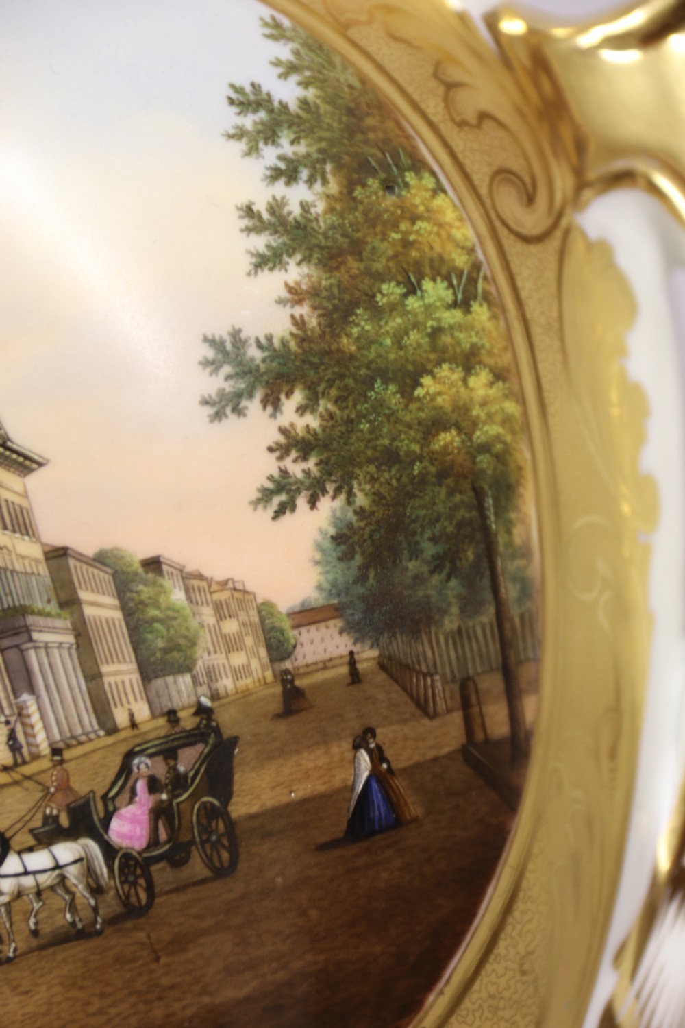 A magnificent 19th century porcelain vase by Thun of Austria, C1850 View XXVIII