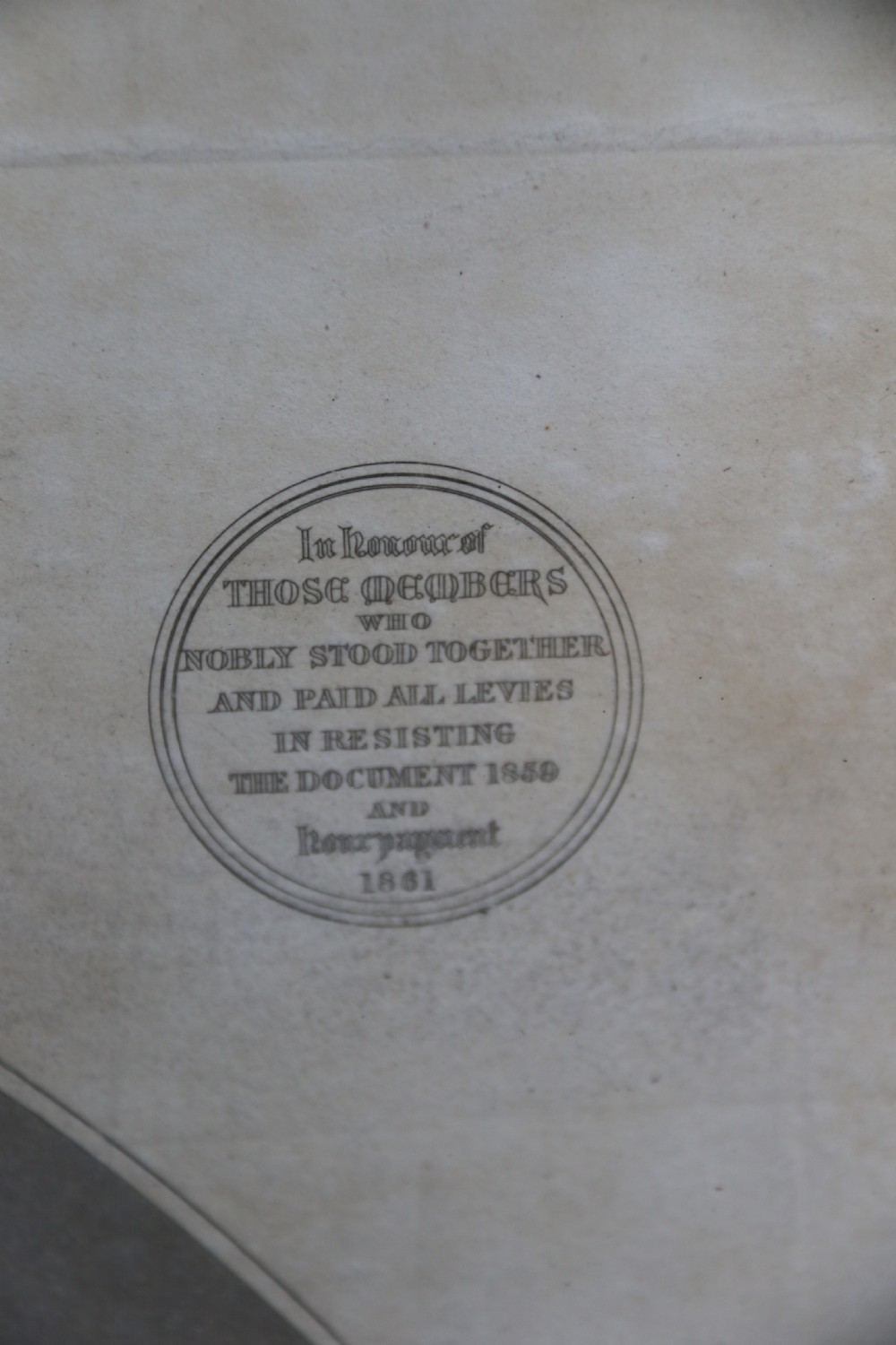 A rare Victorian original framed master builders “ Society of Bricklayers” certificate View IV