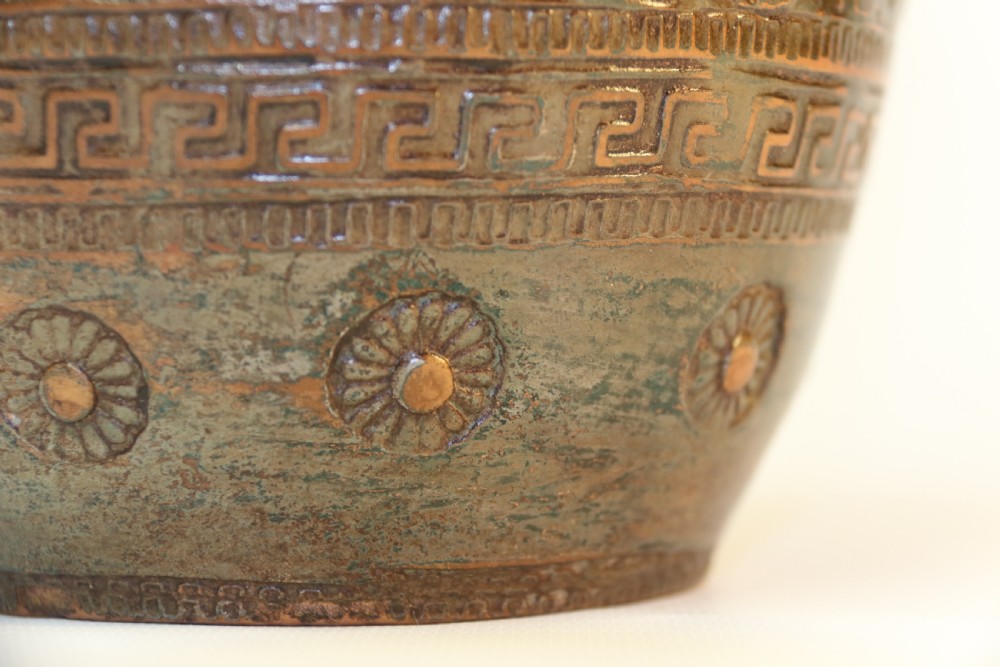 A stylish 19th century Greek terracotta Vase View IX