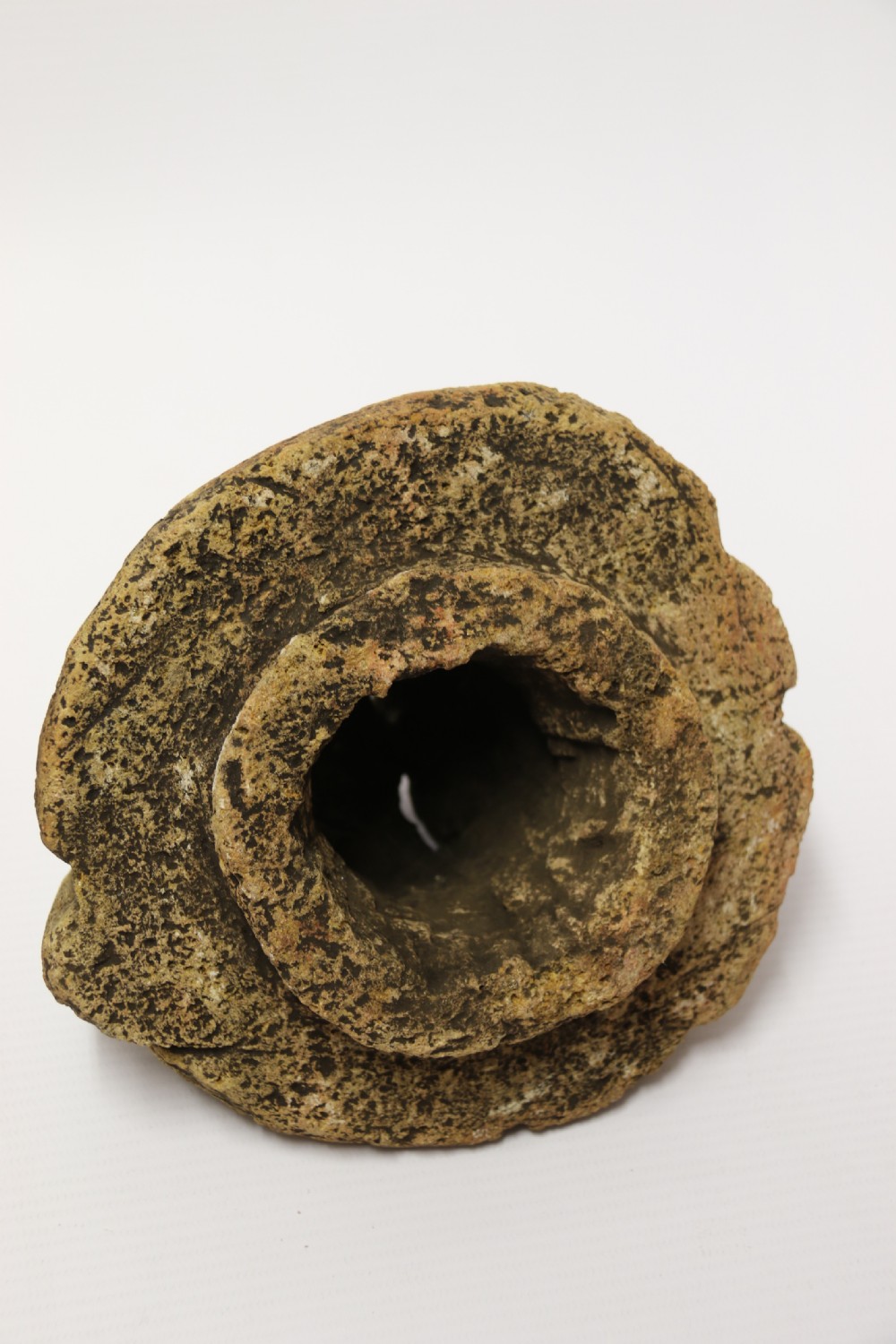 An ancient carved limestone Nomoli figurative pot from the Mende people of Sierra Leone View XI