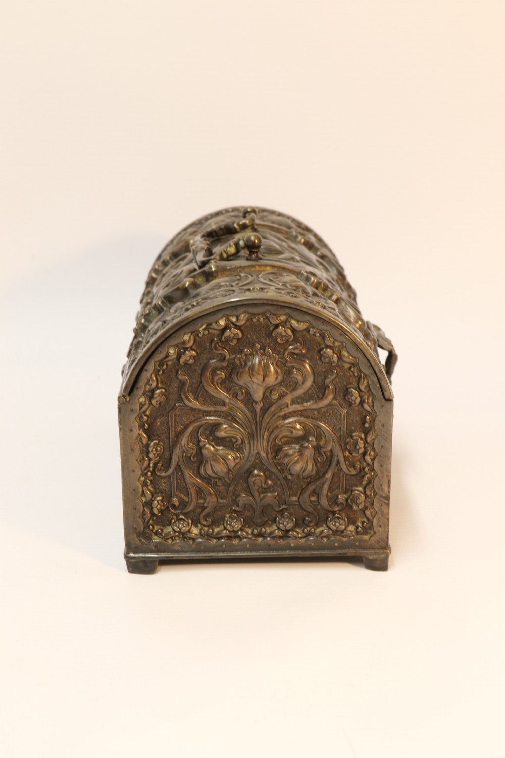 
A  fine French 19th-century bronze Jewel Casket

 View III