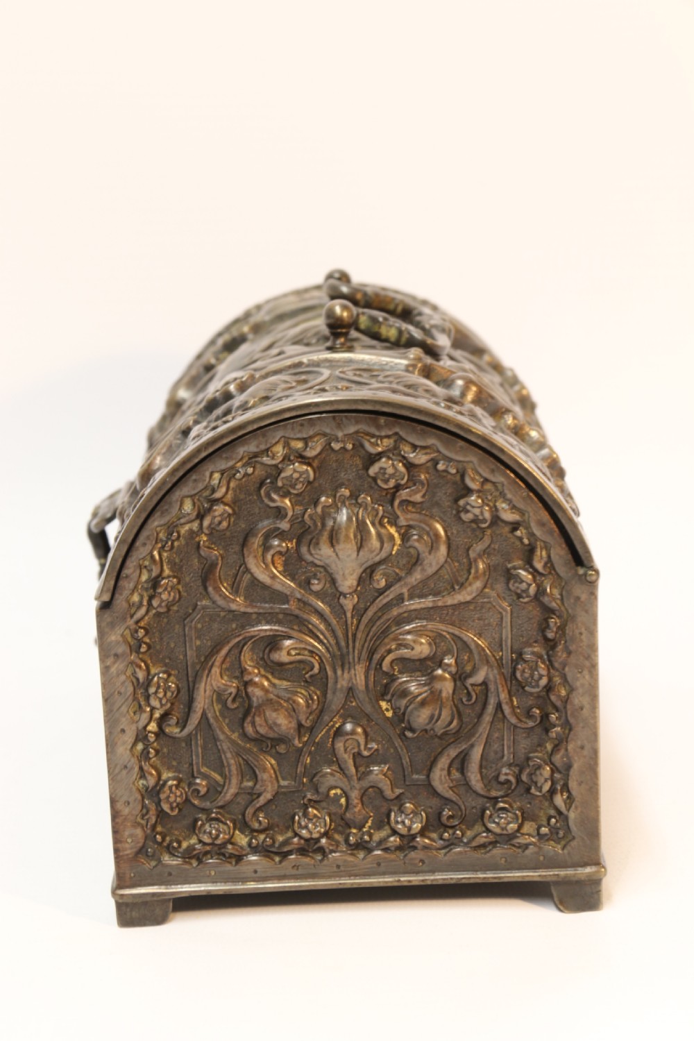 
A  fine French 19th-century bronze Jewel Casket

 View V