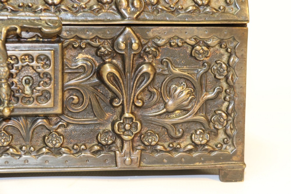 
A  fine French 19th-century bronze Jewel Casket

 View VII