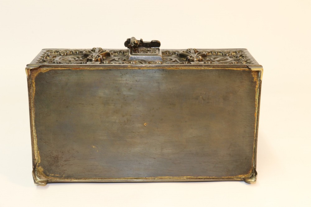 
A  fine French 19th-century bronze Jewel Casket

 View XI