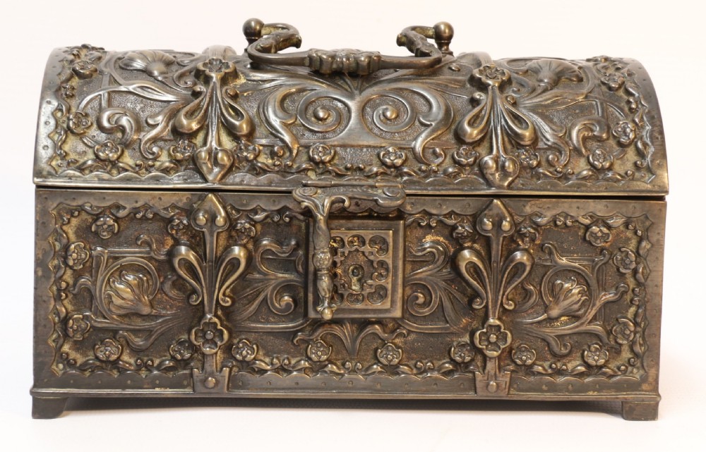 
A  fine French 19th-century bronze Jewel Casket

 View XIII