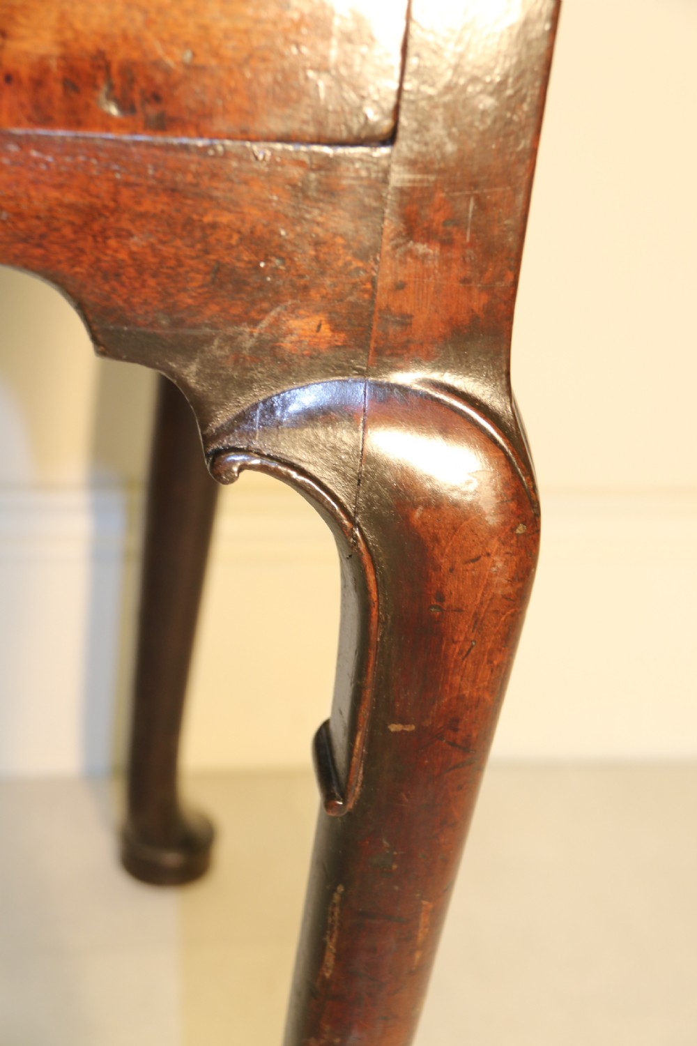 A rare early Georgian Walnut Low Boy, Circa 1730 View III
