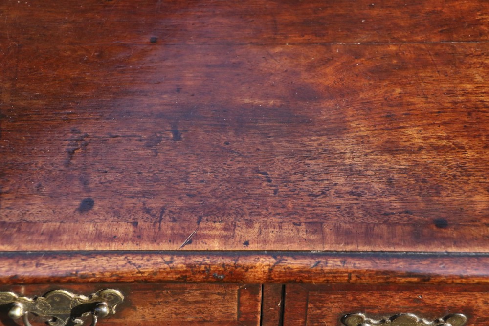 A rare early Georgian Walnut Low Boy, Circa 1730 View XI