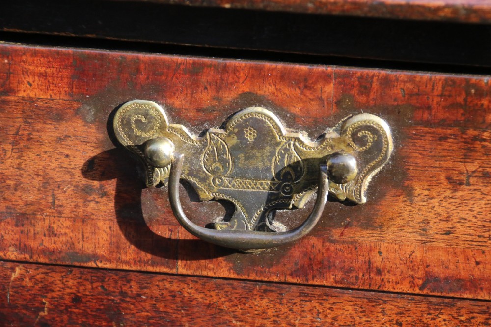 A rare early Georgian Walnut Low Boy, Circa 1730 View XVIII