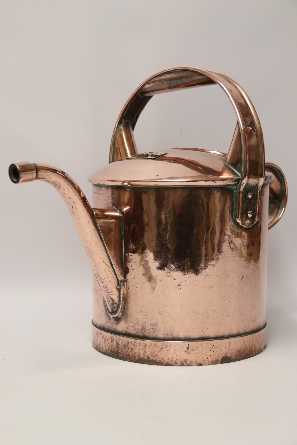 A rare piece of Railway History.  Stockton to Darlington Railway Lubricating Oil can View II