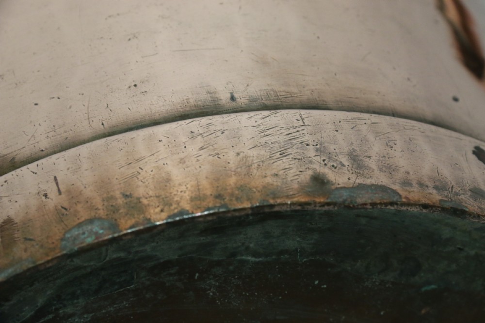 A rare piece of Railway History.  Stockton to Darlington Railway Lubricating Oil can View XI
