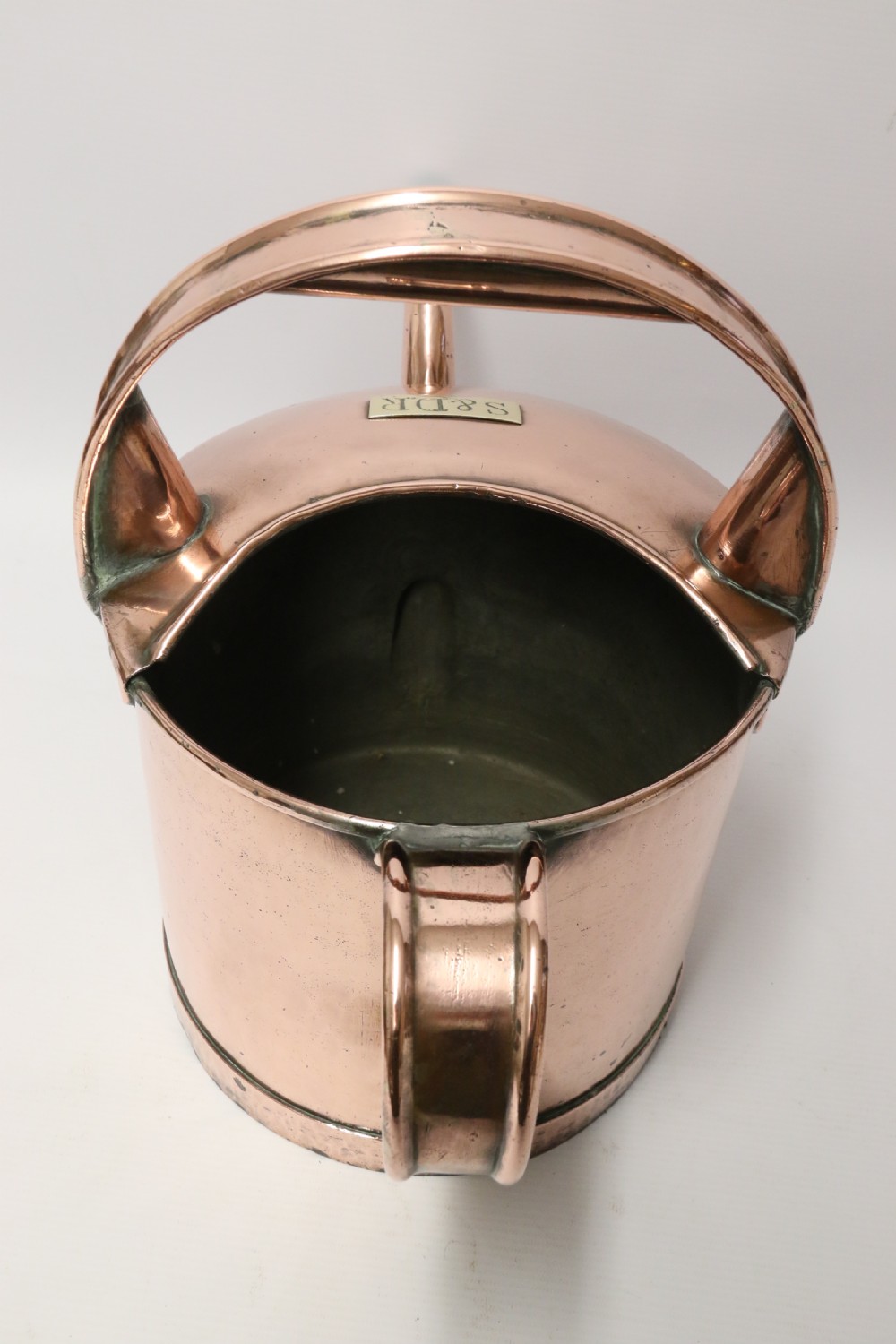 A rare piece of Railway History.  Stockton to Darlington Railway Lubricating Oil can View XII