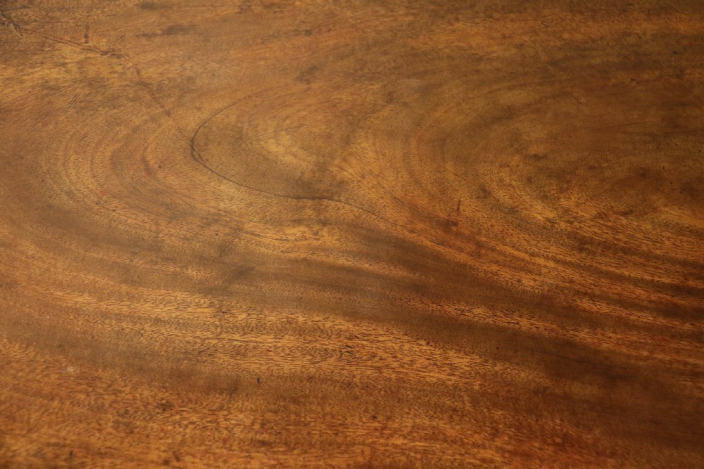 A Georgian serpentine fronted side table with writing and dressing fitment View VIII