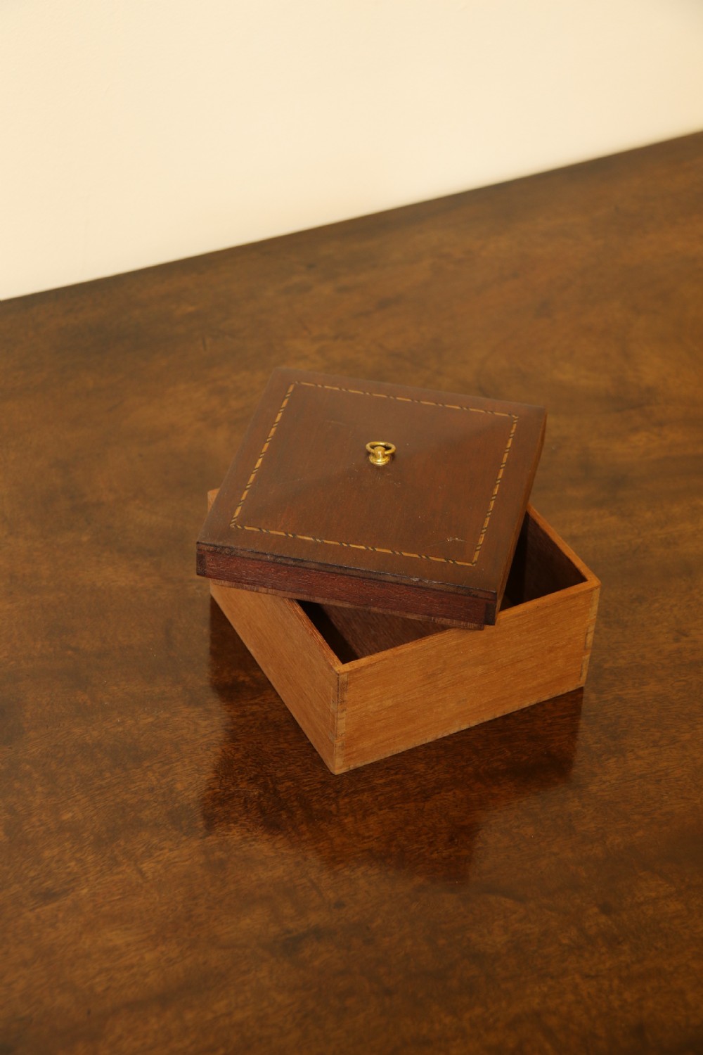 A Georgian serpentine fronted side table with writing and dressing fitment View XXIV