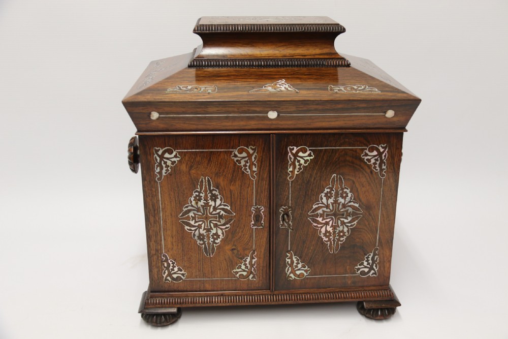 A fine late Regency Ladies fitted cabinet View II