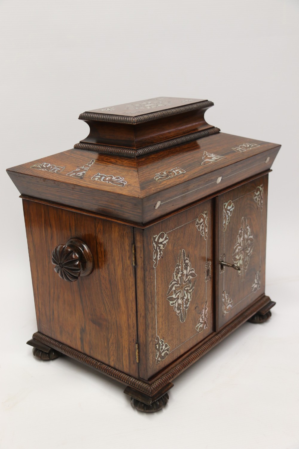 A fine late Regency Ladies fitted cabinet View IV