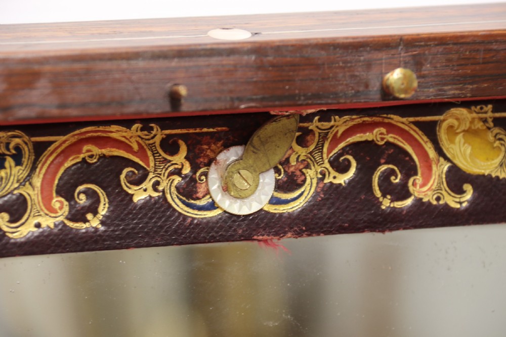 A fine late Regency Ladies fitted cabinet View XIV