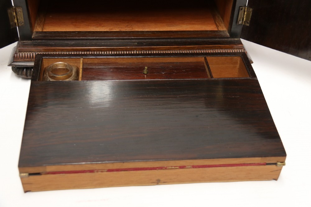 A fine late Regency Ladies fitted cabinet View XX