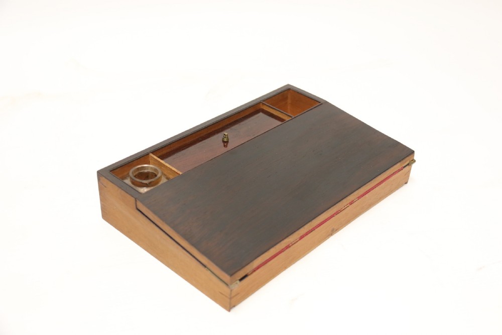 A fine late Regency Ladies fitted cabinet View XXIV