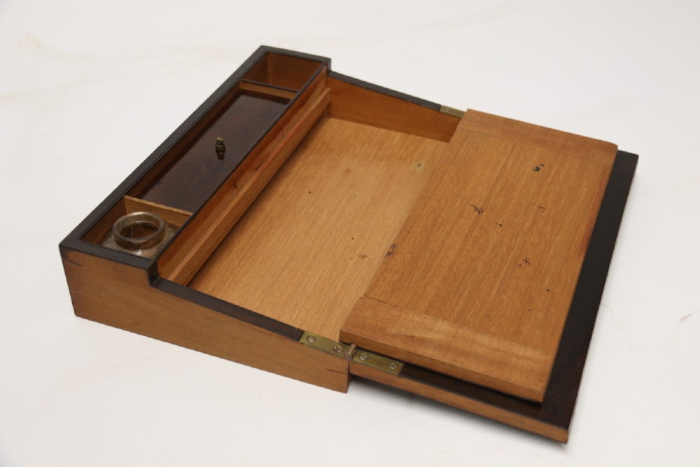 A fine late Regency Ladies fitted cabinet View XXVII