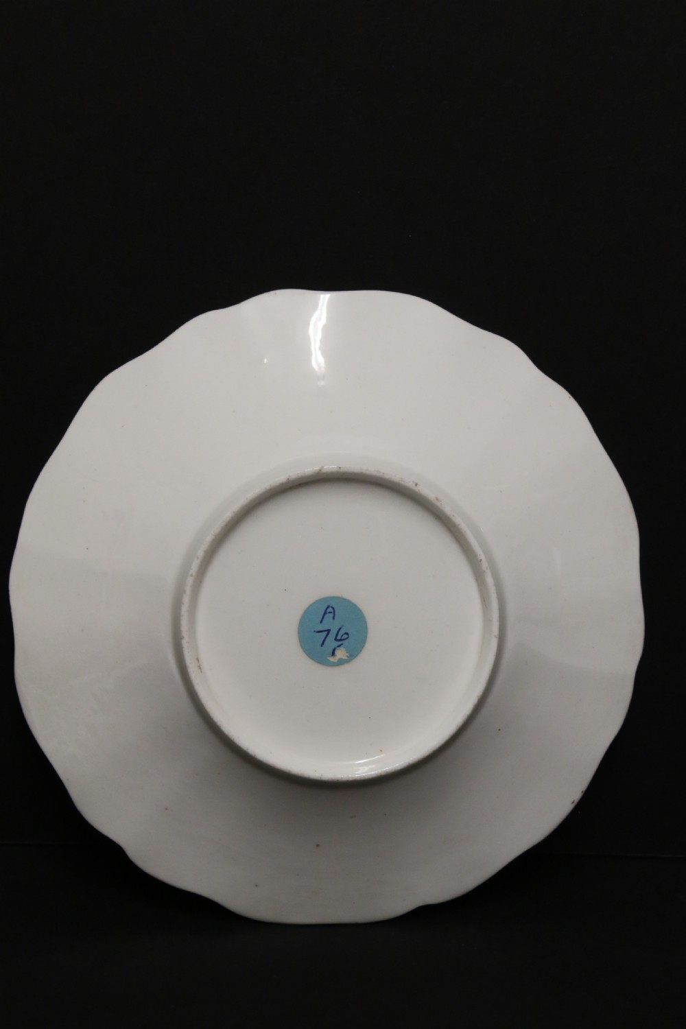 A beautifully painted early 19th c porcelain cabinet cup and saucer View III
