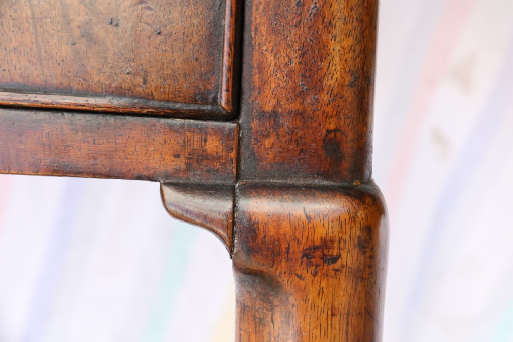 A Rare Early Georgian Figured  Walnut Writing Table C 1750 View VI