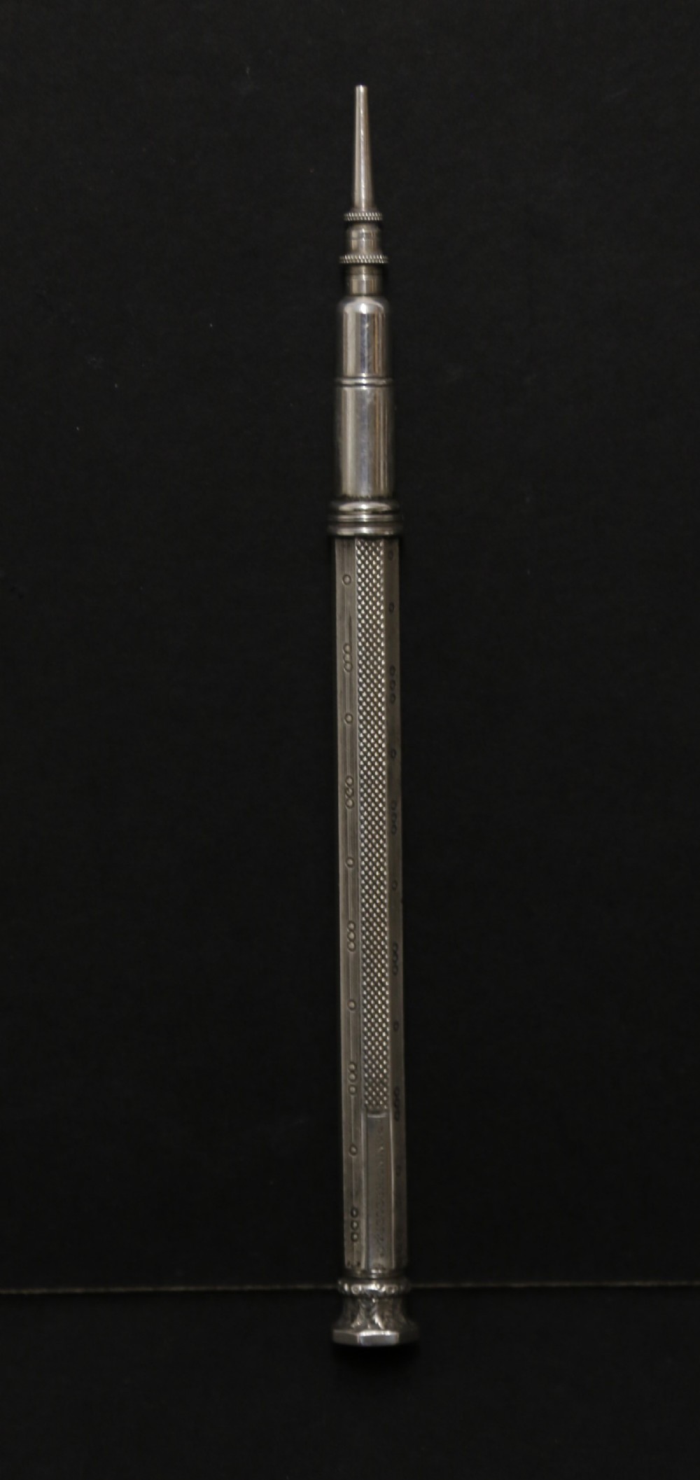 A Victorian silver pen/pencil by Cronin Wheeler & Co