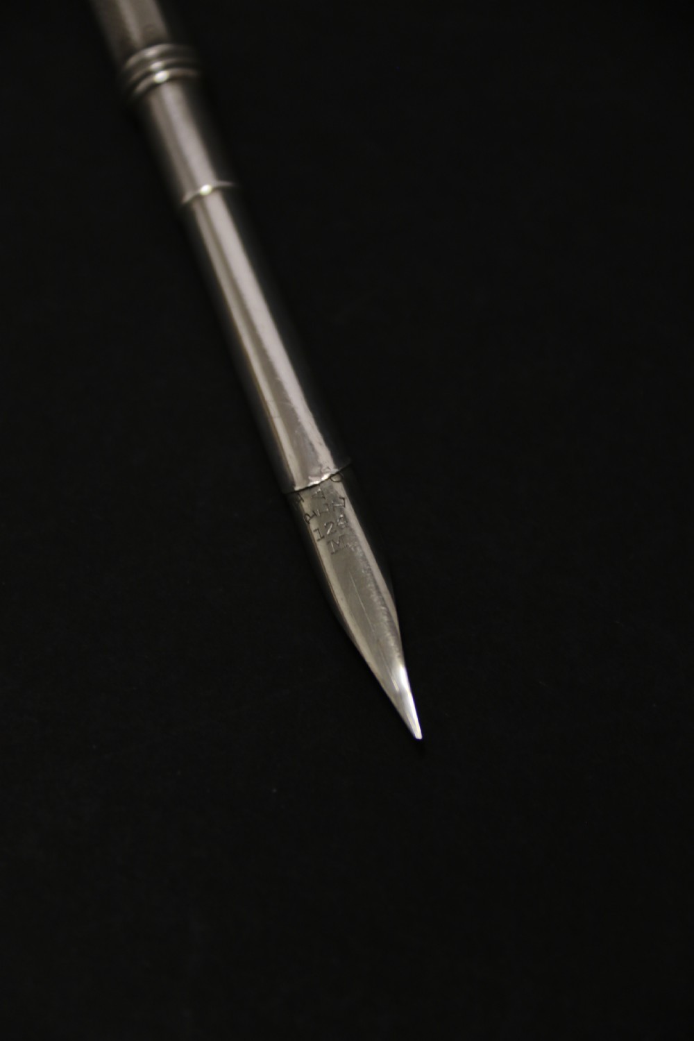 A Victorian silver pen/pencil by Cronin Wheeler & Co View V