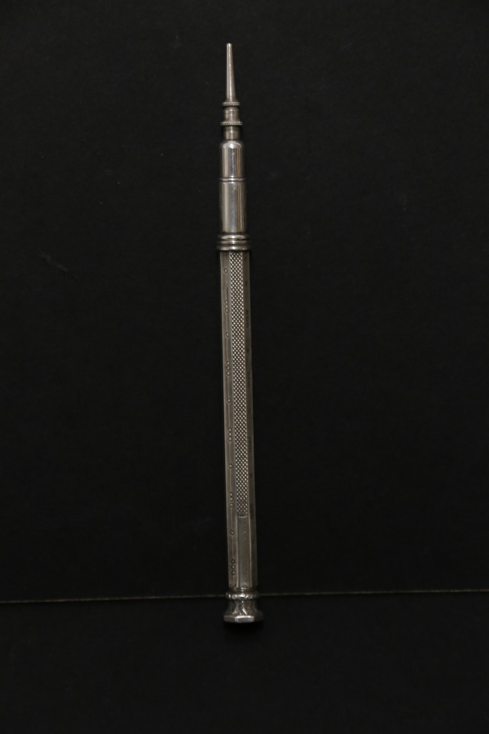 A Victorian silver pen/pencil by Cronin Wheeler & Co View XI