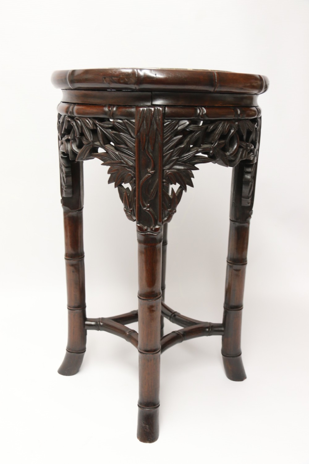 A stylish late 19th C Small Japanese Hardwood Wine Table View VI