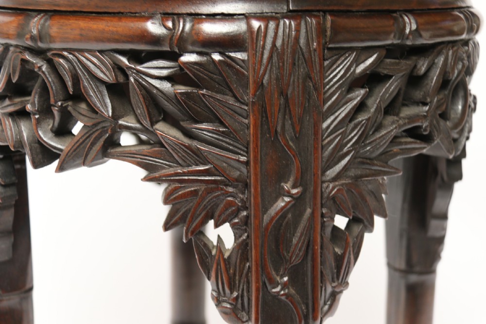 A stylish late 19th C Small Japanese Hardwood Wine Table View VIII