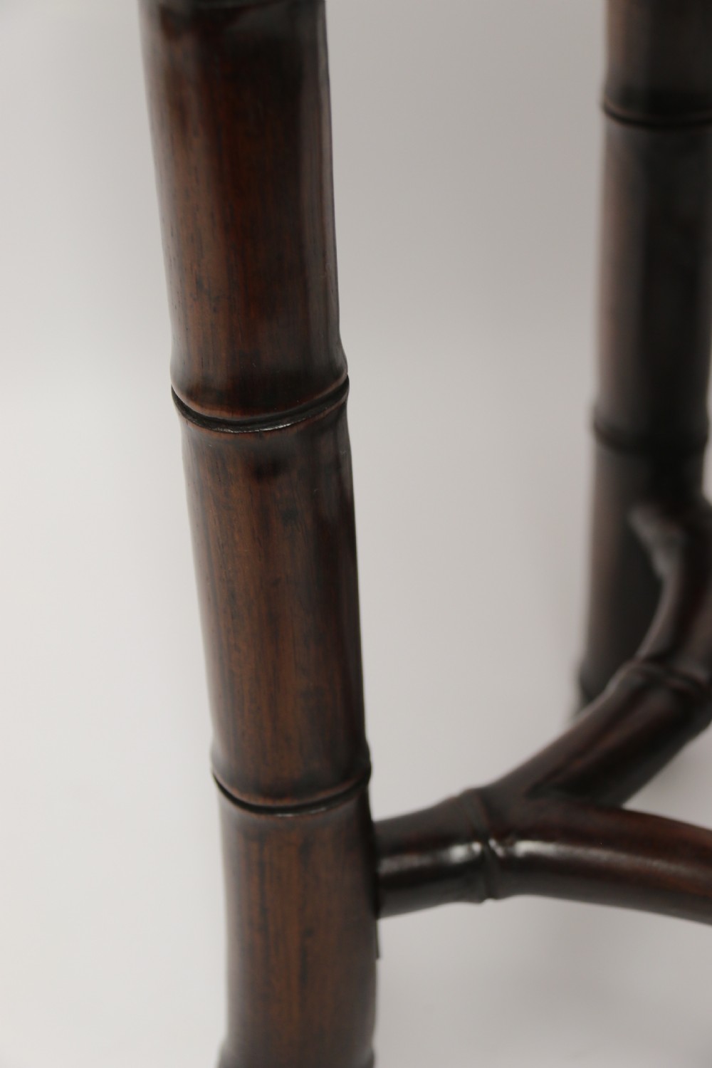 A stylish late 19th C Small Japanese Hardwood Wine Table View XI