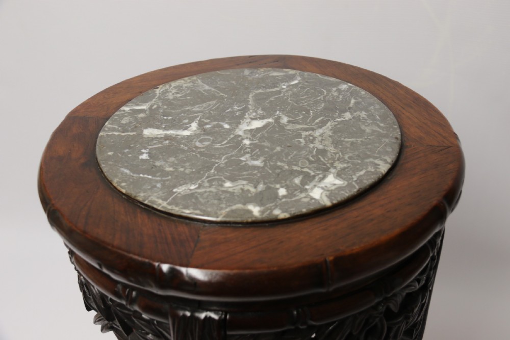 A stylish late 19th C Small Japanese Hardwood Wine Table View XII