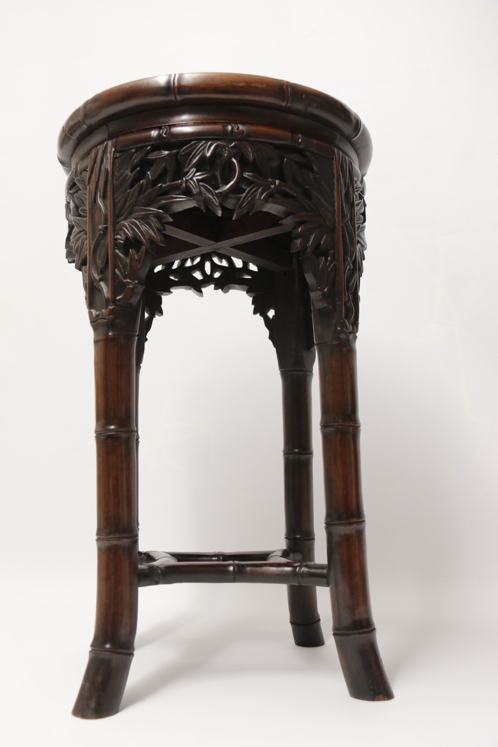 A stylish late 19th C Small Japanese Hardwood Wine Table View XIII