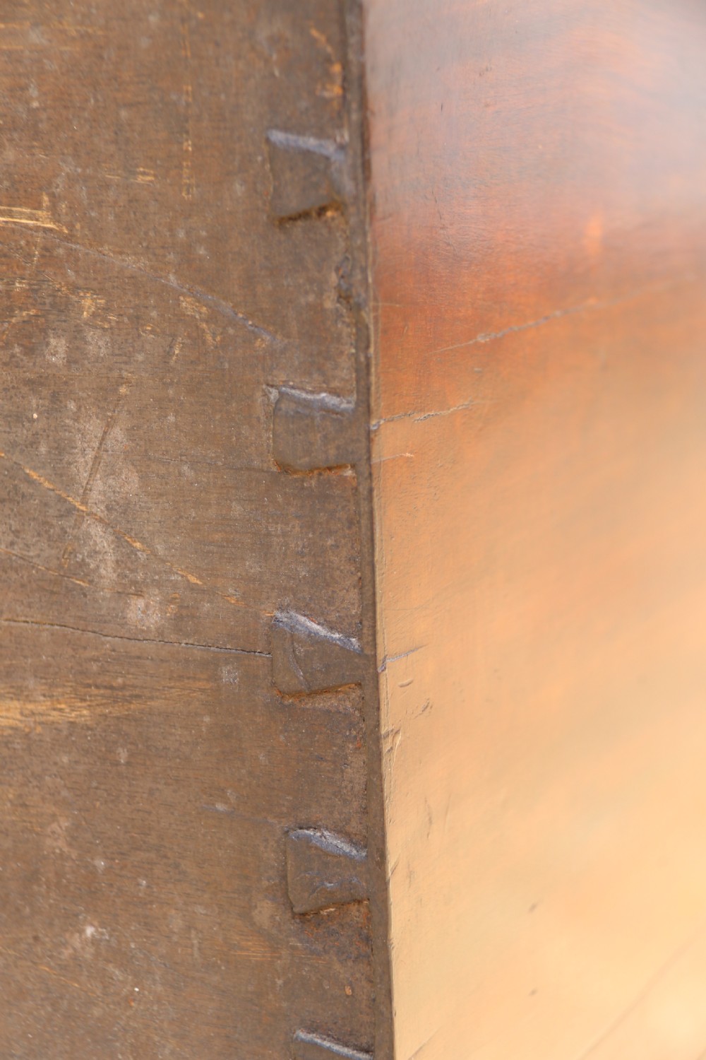 rare Irish early Georgian Mahogany Tallboy  Chest of Drawers, Circa 1750  View XIV