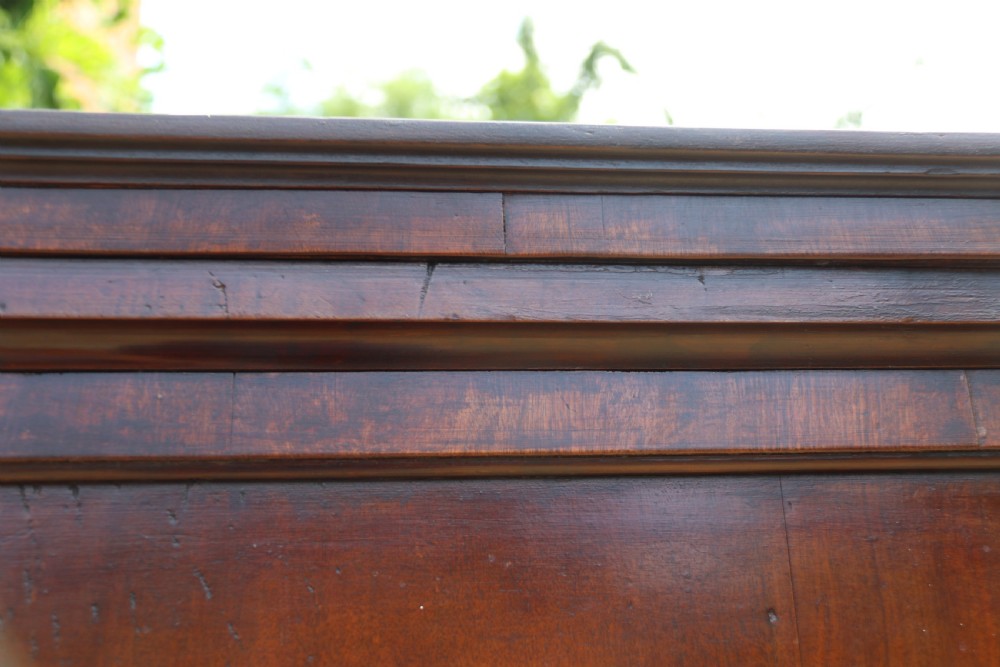 rare Irish early Georgian Mahogany Tallboy  Chest of Drawers, Circa 1750  View XVIII