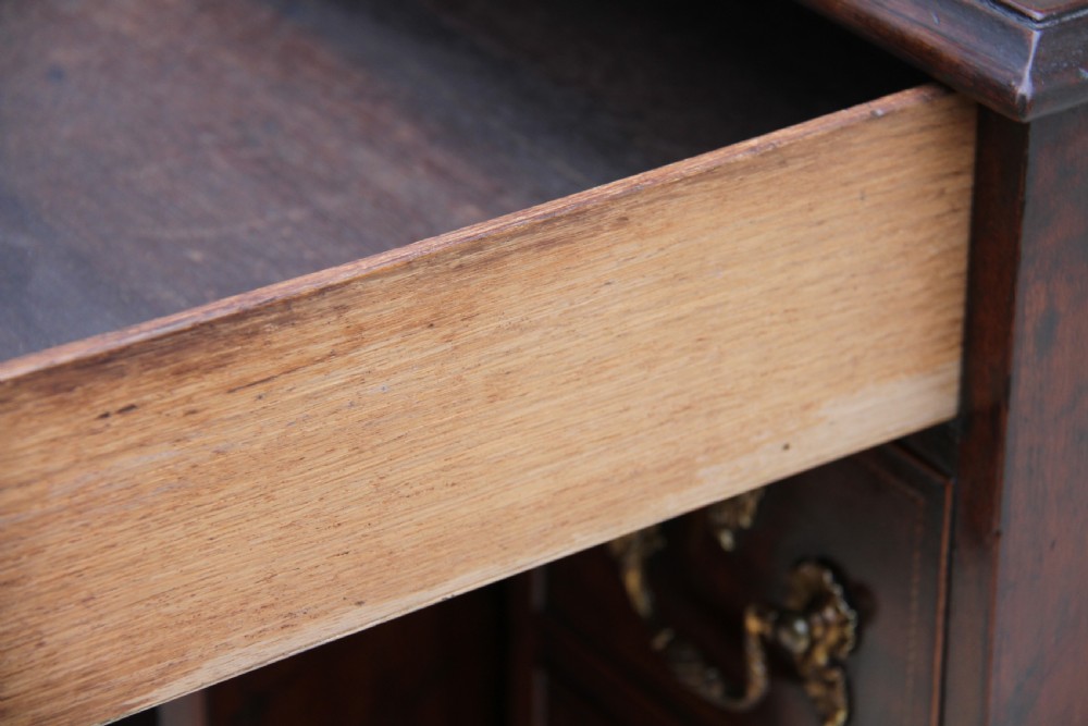 Kneehole Desk inlaid with marquetry, George III period  View XX