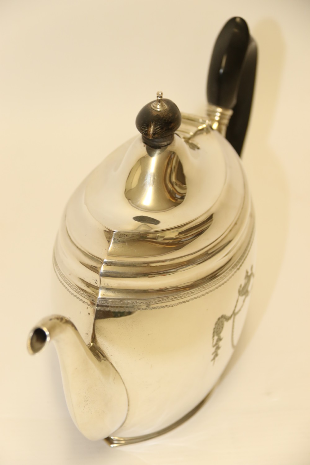 Exceptional Silver Tea Set by Edward Barnard and Sons View III
