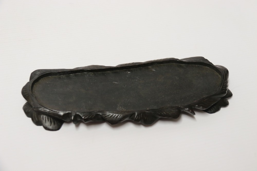 A 19th century Chinese carved soapstone Rabbit  group   View VIII