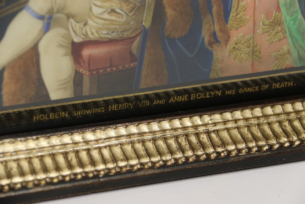 A superb quality framed watercolour of Henry VIII View VIII
