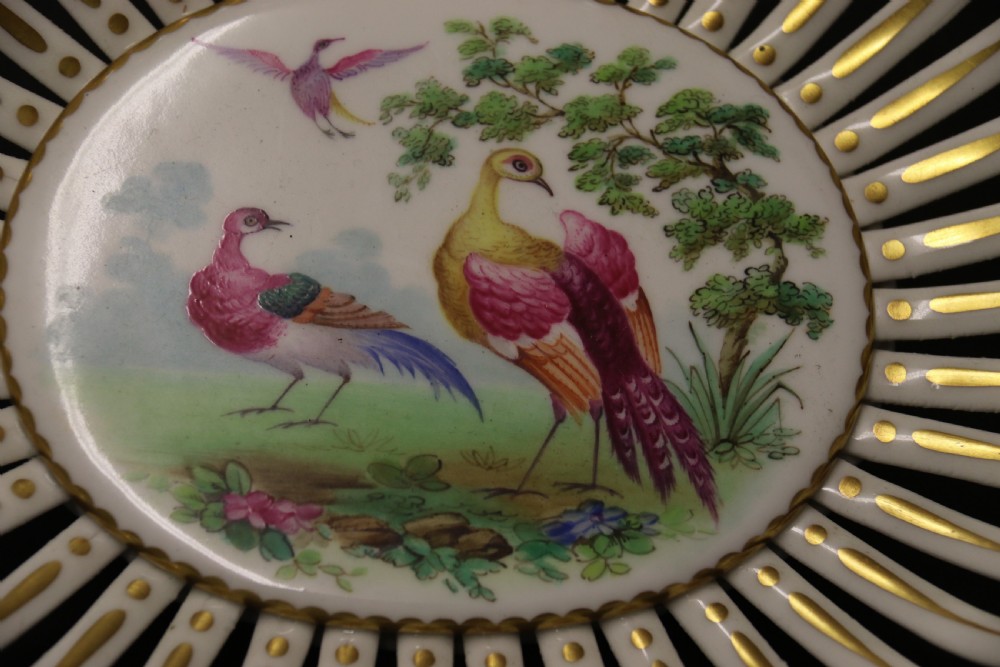 A most impressive late 19th C Porcelain Basket View II