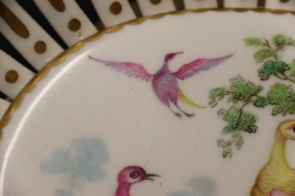 A most impressive late 19th C Porcelain Basket View V