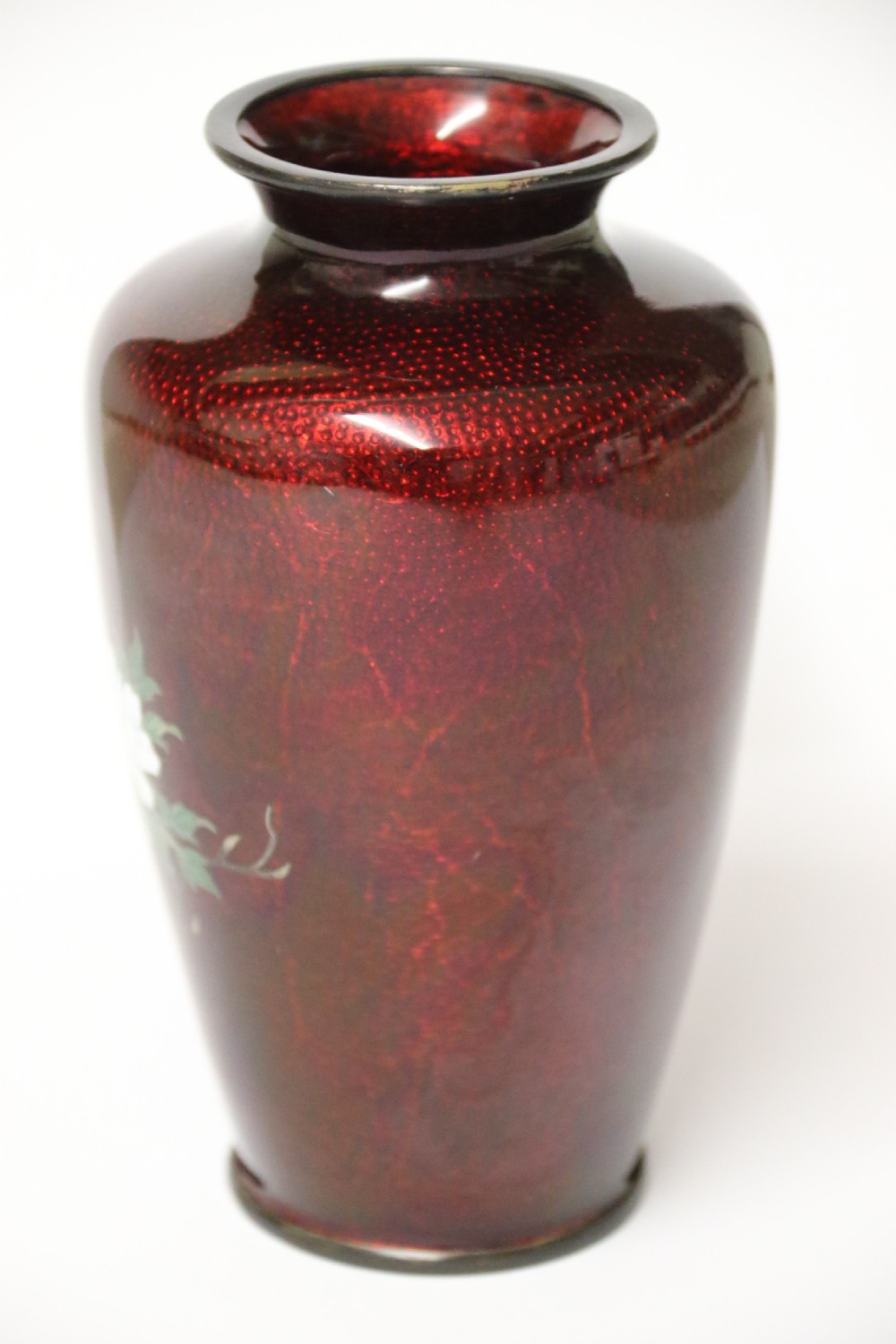 A fine Japanese cloisonné vase by The Ando Company. View V