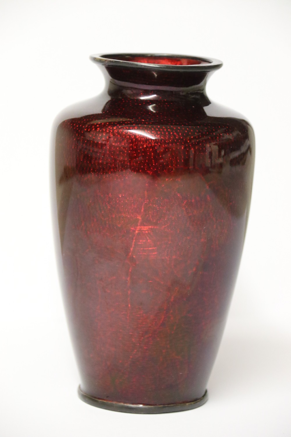 A fine Japanese cloisonné vase by The Ando Company. View VI