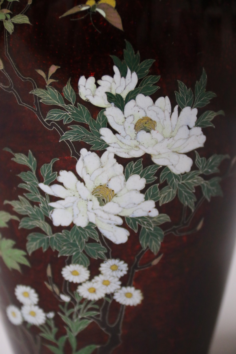 A fine Japanese cloisonné vase by The Ando Company. View VII