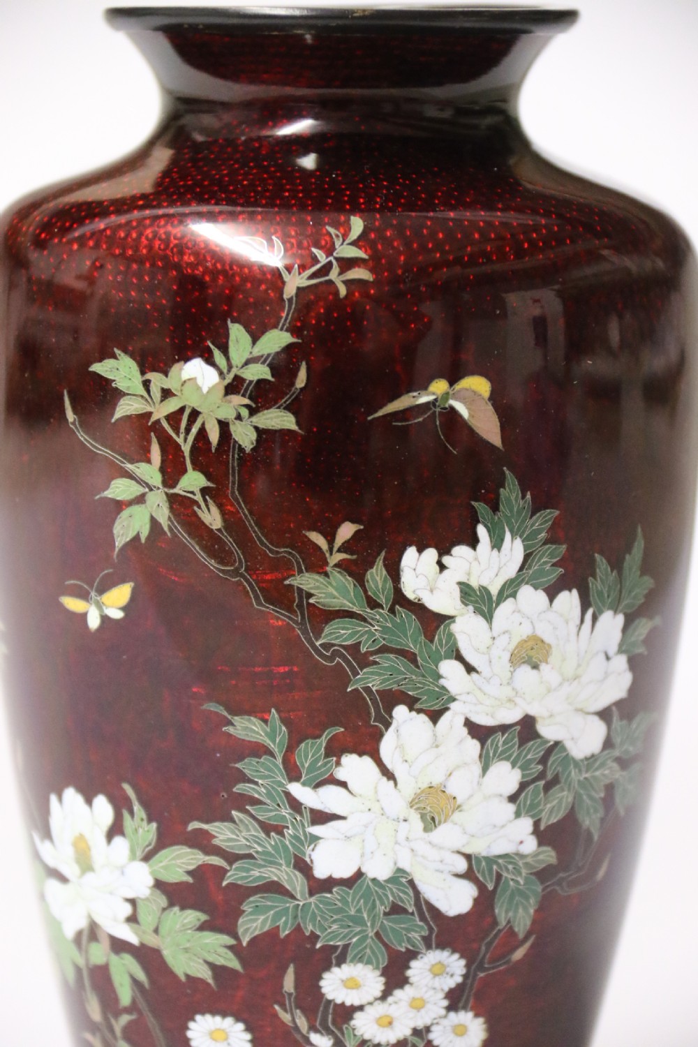 A fine Japanese cloisonné vase by The Ando Company. View XI