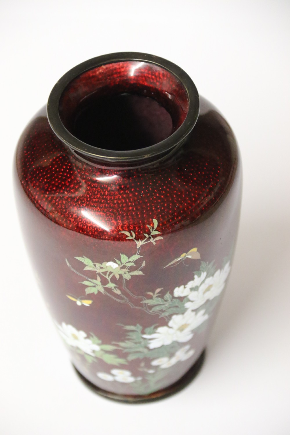 A fine Japanese cloisonné vase by The Ando Company. View XII