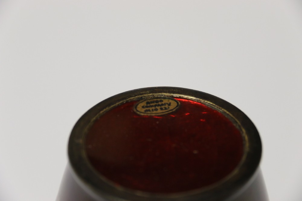 A fine Japanese cloisonné vase by The Ando Company. View XVI