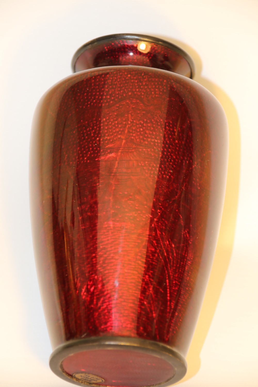A fine Japanese cloisonné vase by The Ando Company. View XX