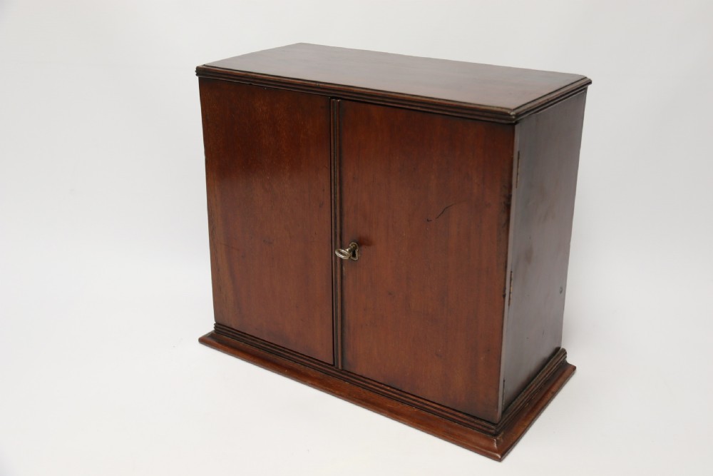 A rare Victorian mahogany 32 drawer coin collectors cabinet View IV