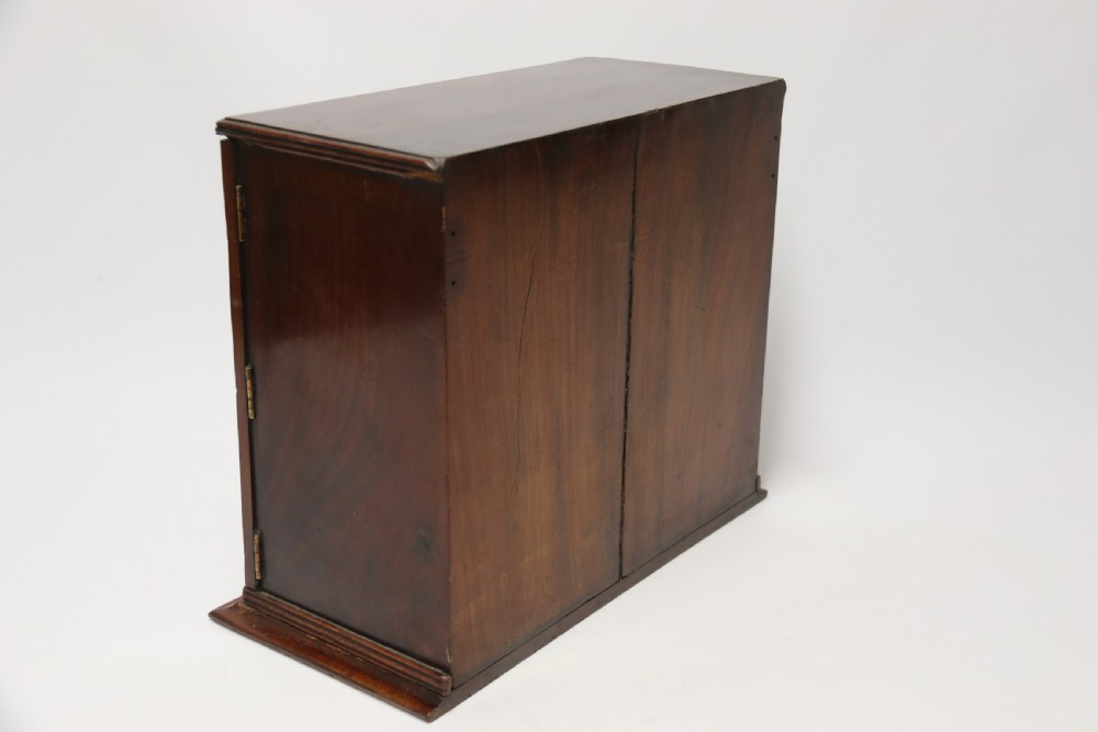 A rare Victorian mahogany 32 drawer coin collectors cabinet View XII